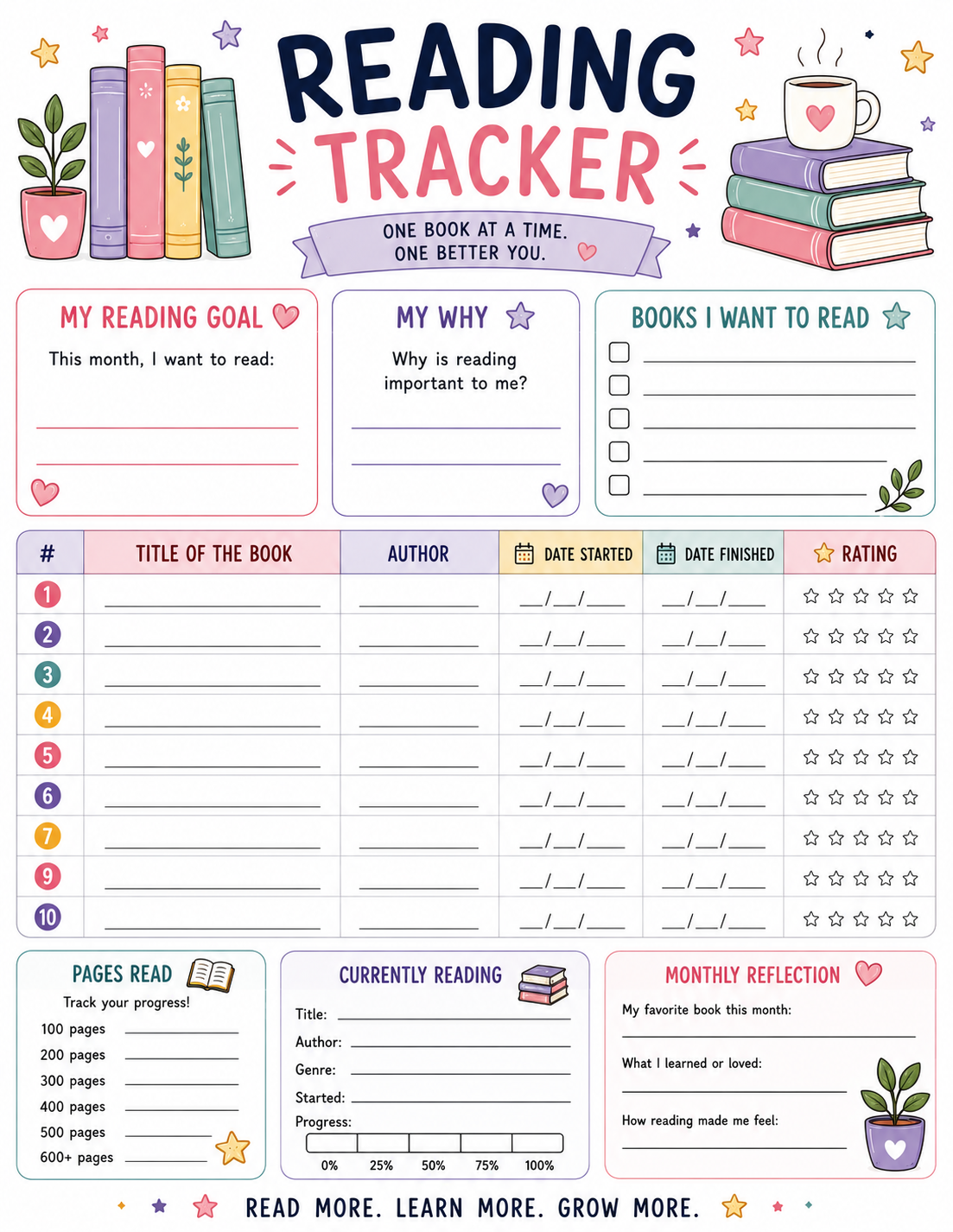 Reading Tracker
