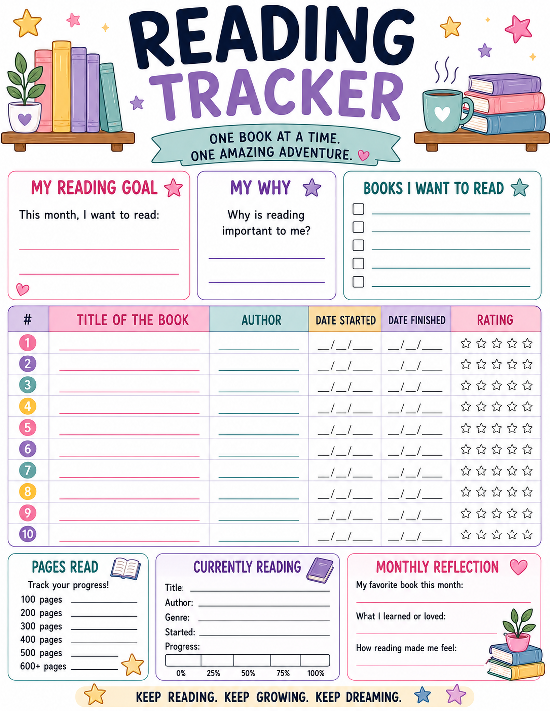 Reading Tracker